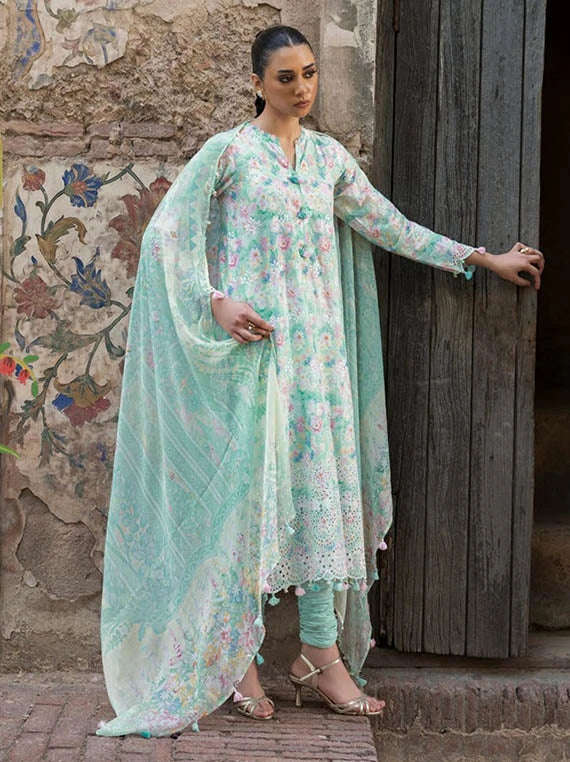 FLORA by Gul Ahmed Embroidered Lawn Collection 2026 (BM-62064)