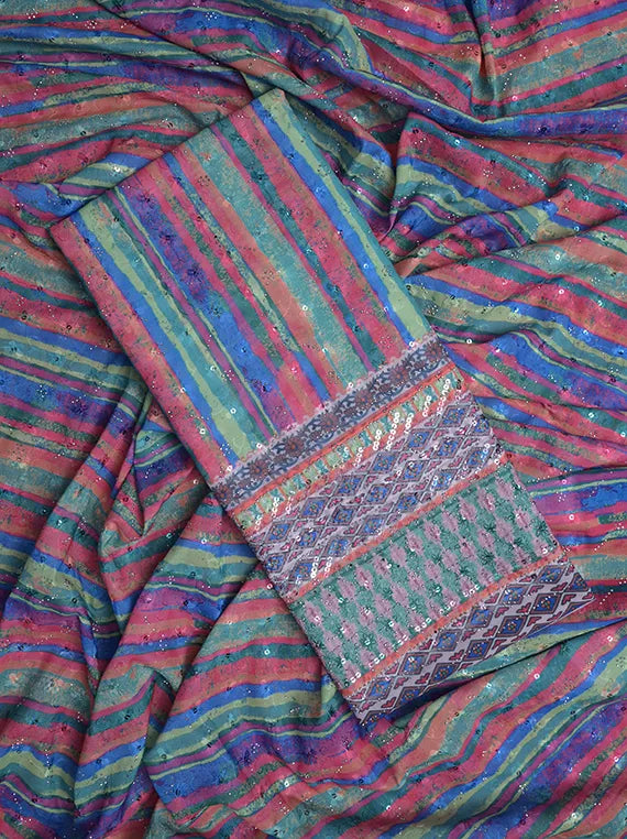 Fancy Chikankari Printed Lawn Shirt Edit 2025 (LI08-07)