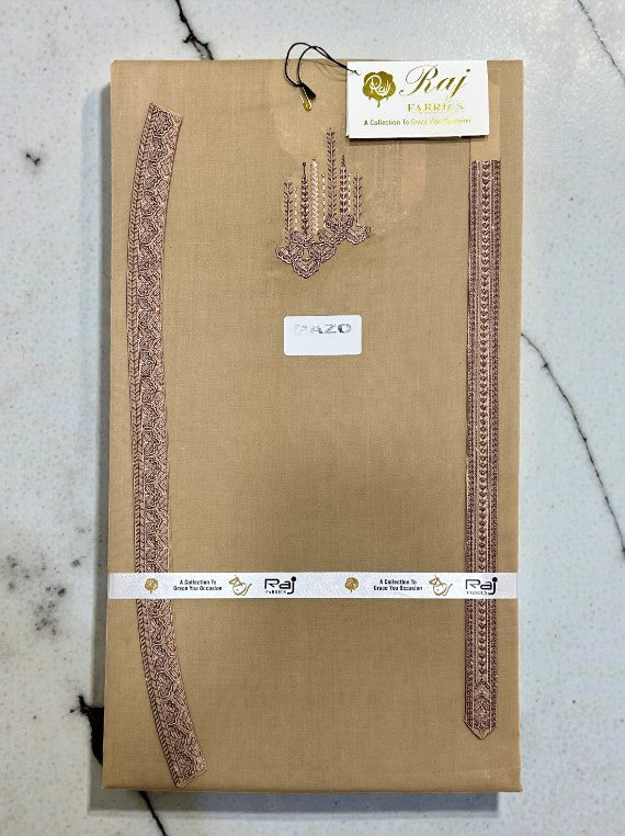 Fancy Embroidered Cotton Edit 2026 (D-02)