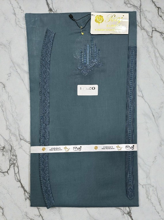 Fancy Embroidered Cotton Edit 2026 (D-03)