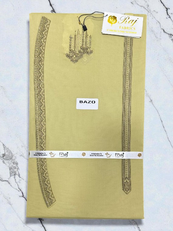 Fancy Embroidered Cotton Edit 2026 (D-08)