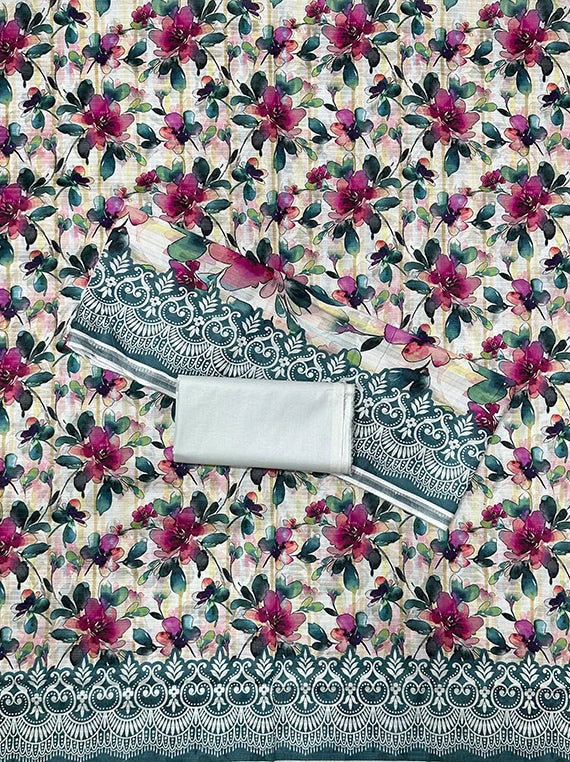 Fancy Flowers Printed Lawn Edit 2026 Vol-RD02 (D-05)