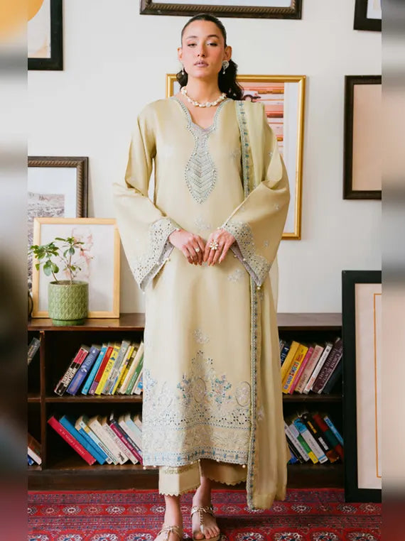 Fareeha by Humdum Embroidered Viscose Unstitched Collection'26 (D-04)