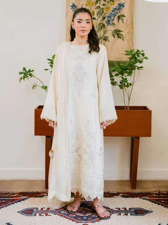 Fareeha by Humdum Embroidered Viscose Unstitched Collection'26 (D-08)