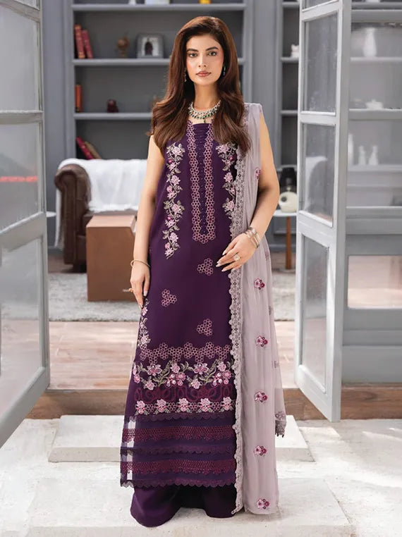 Fareeha by Hum Dum Embroidered Viscose Collection 2025 (D-02)