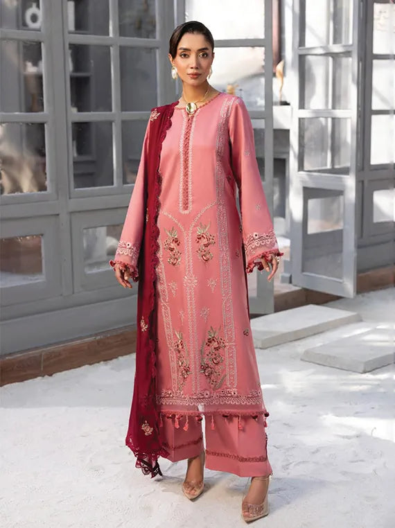Fareeha by Hum Dum Embroidered Viscose Collection 2025 (D-04)