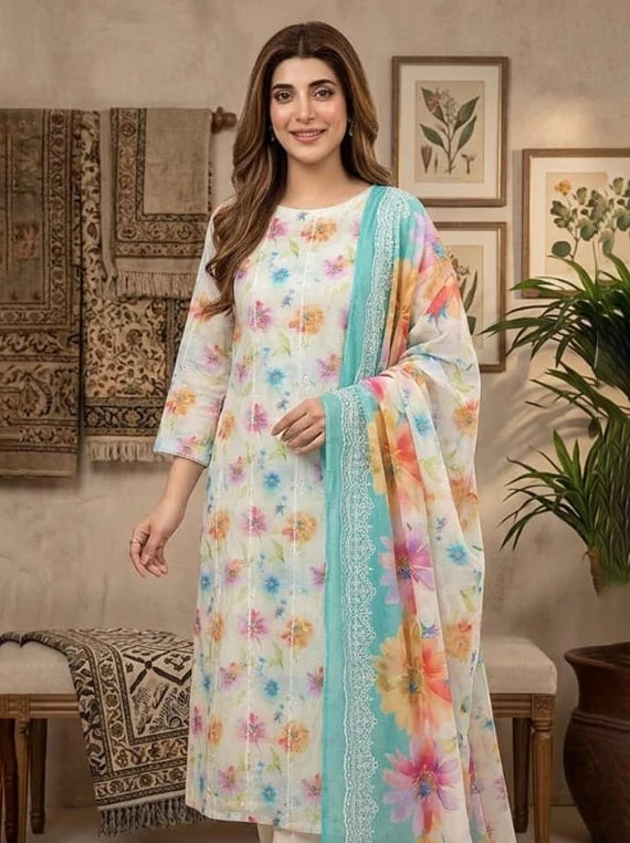 Fatima All Over Printed Embroidered Lawn Collection 2026 Vol-105 (D-04)