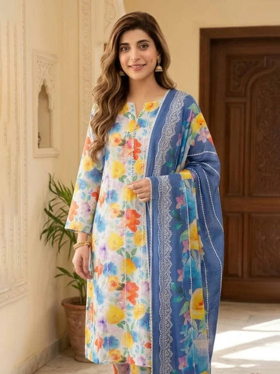 Fatima All Over Printed Embroidered Lawn Collection 2026 Vol-105 (D-05)