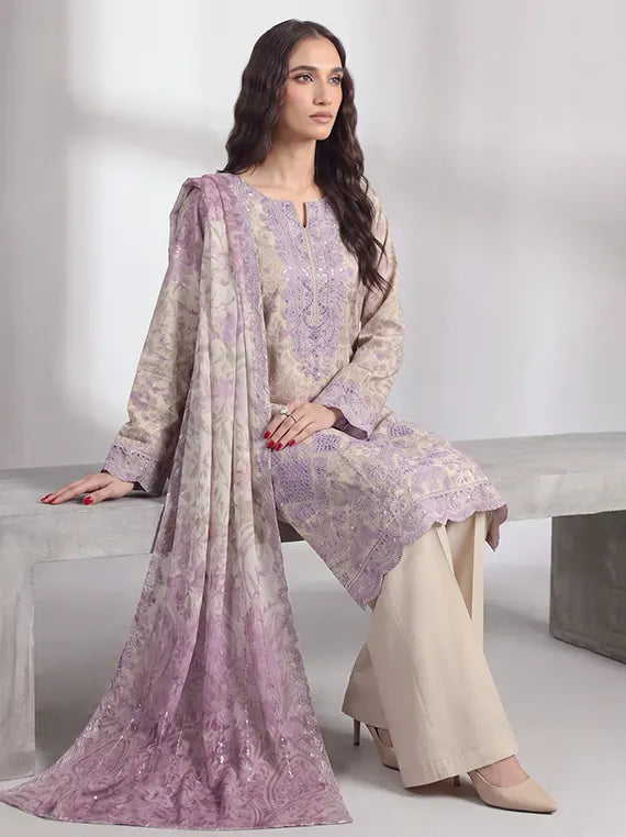 Festive by Fantak Unstitched Viscose Collection'26 V-1018 (D-06)