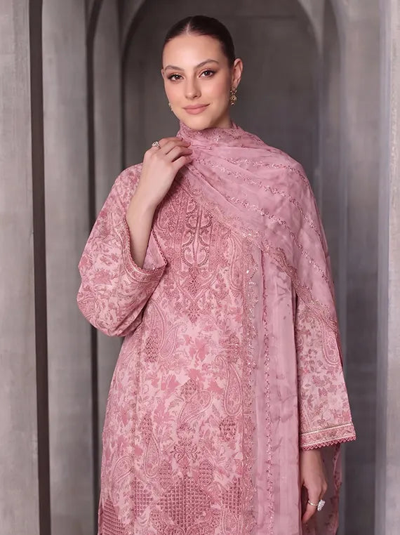 Festive by Fantak Unstitched Viscose Collection'26 V-1018 (D-09)
