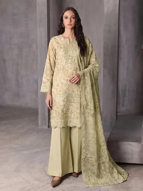 Festive by Fantak Unstitched Viscose Collection'26 V-1018