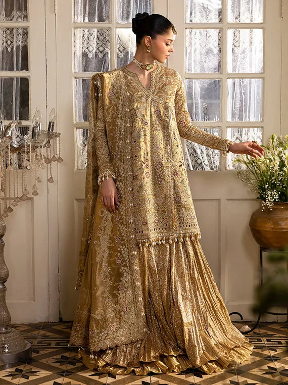 Festive Dream Chiffon Collection 2026 (1073-Goldveil)