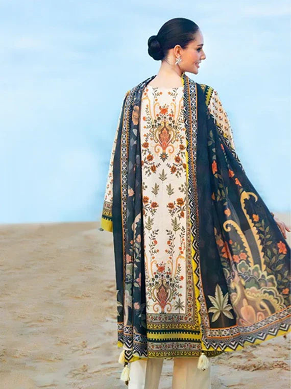 Floral BLUSH by Gul Ahmed Lawn Collection 2026 (CL-62072A)