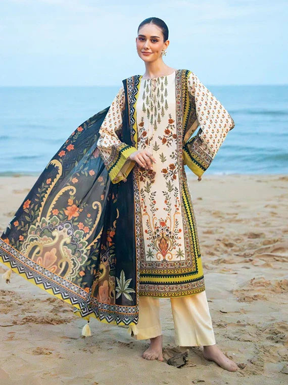 Floral BLUSH by Gul Ahmed Lawn Collection 2026 (CL-62072A)