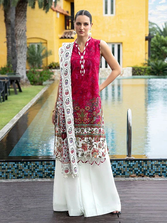 Floral BLUSH by Gul Ahmed Lawn Collection 2026 (CL-62077A)