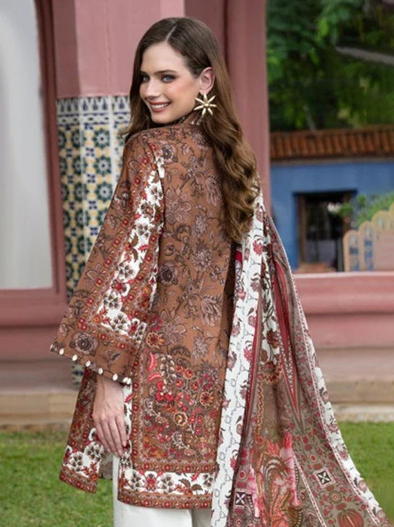 Floral BLUSH by Gul Ahmed Lawn Collection 2026 (CL-62077B)