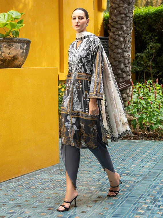 Floral BLUSH by Gul Ahmed Lawn Collection 2026 (CL-62078A)