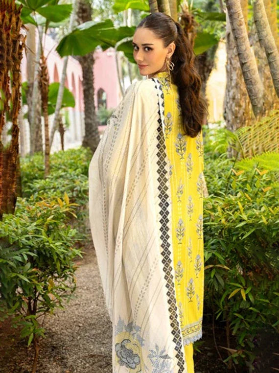 Floral BLUSH by Gul Ahmed Lawn Collection 2026 (CL-62078B)