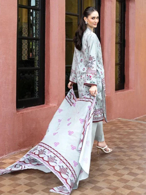 Floral BLUSH by Gul Ahmed Lawn Collection 2026 (CL-62079A)
