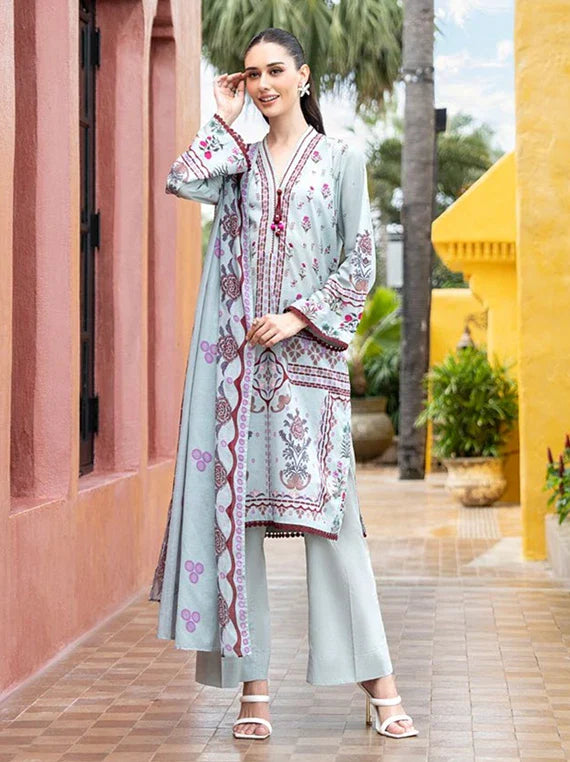 Floral BLUSH by Gul Ahmed Lawn Collection 2026 (CL-62079A)