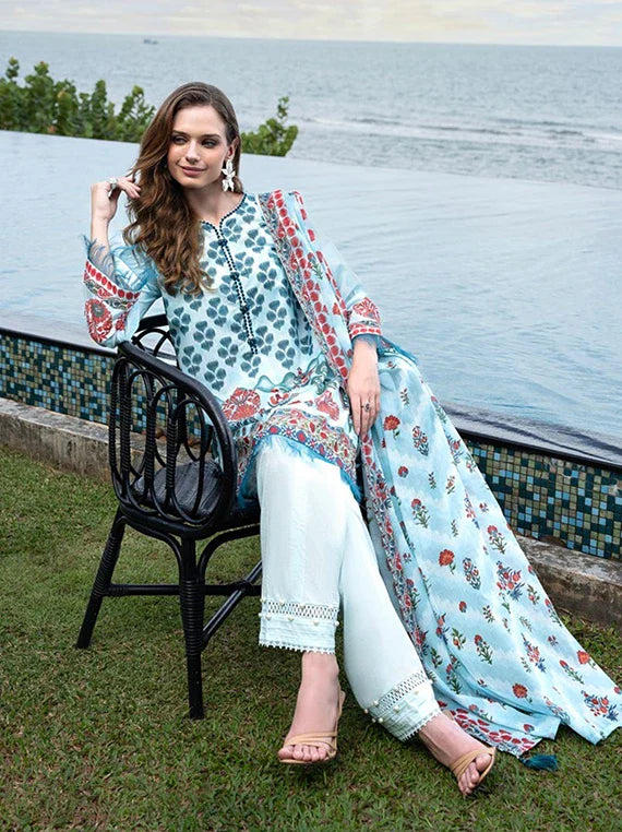 Floral BLUSH by Gul Ahmed Lawn Collection 2026 (CL-62080B)