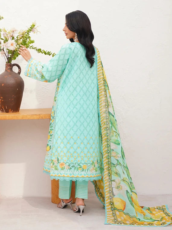 Floral Paradise Luxury Lawn Collection 2026 by Naqsh (Pastel Reverie-00215)