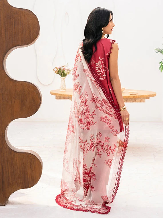 Floral Paradise Luxury Lawn Collection 2026 by Naqsh (Pure Harmony-00210)