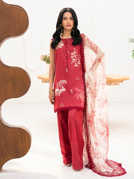 Floral Paradise Luxury Lawn Collection 2026 by Naqsh (Pure Harmony-00210)