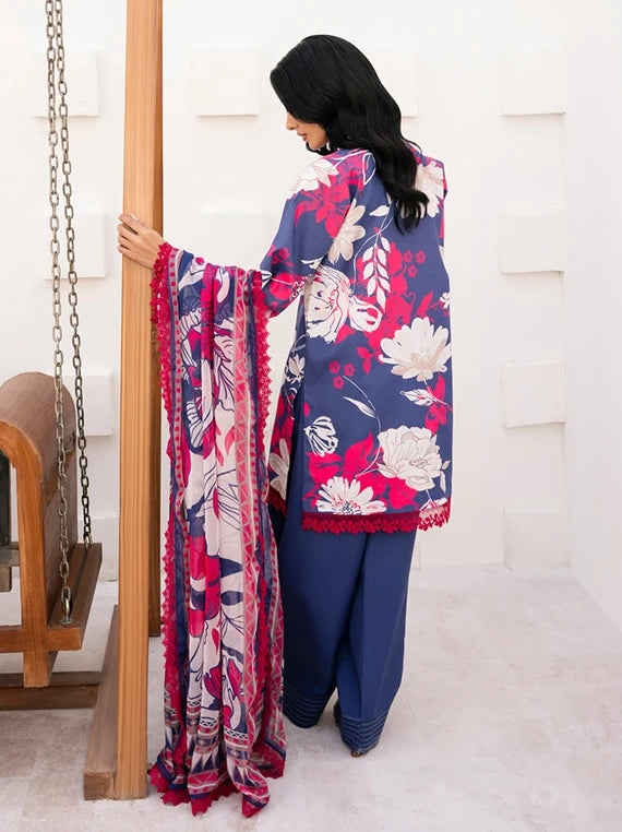 Floral Paradise Luxury Lawn Collection 2026 by Naqsh (Subtle Grace-00209)