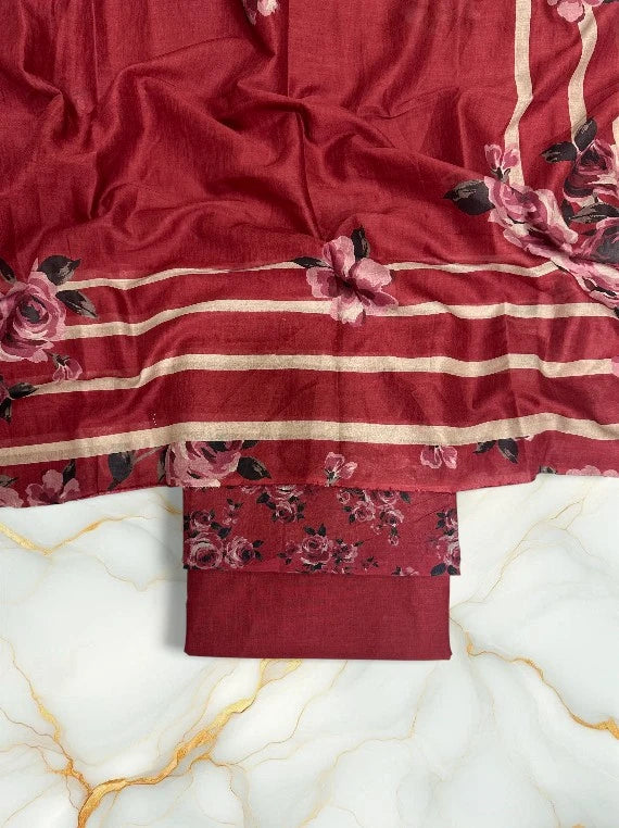 Floral Printed Lawn Edit 2026 Vol-NS01 (D-08)