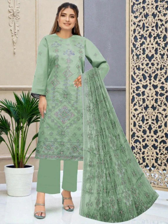 Florence Fashion Slub Lawn Collection 2026 Vol-2517 CM (D-01)