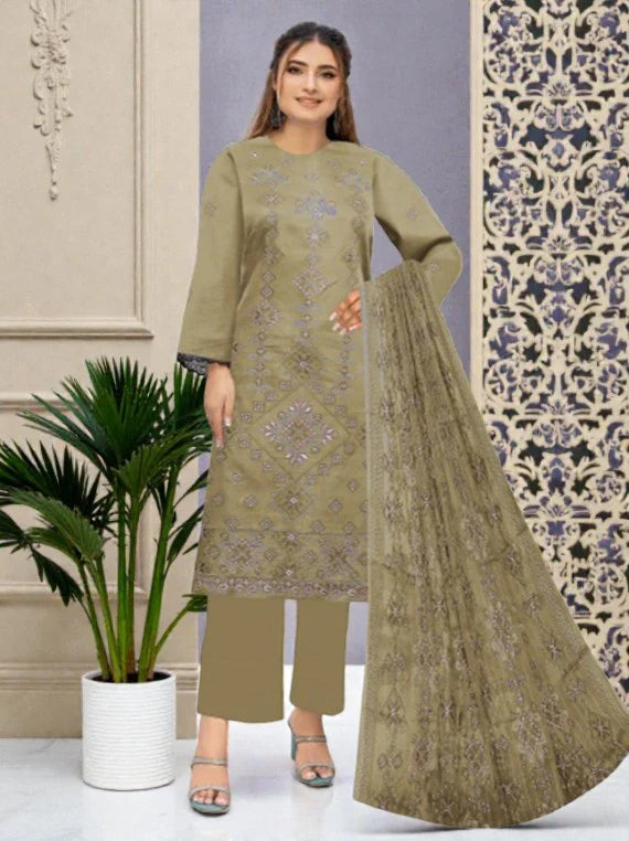 Florence Fashion Slub Lawn Collection 2026 Vol-2517 CM (D-03)