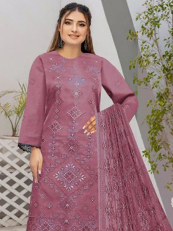 Florence Fashion Slub Lawn Collection 2026 Vol-2517 CM (D-06)