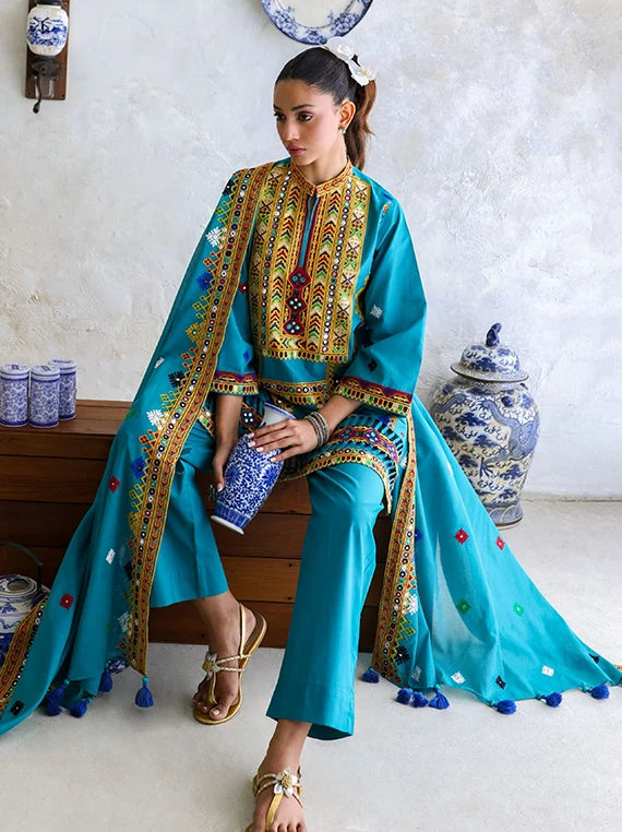 Freesia by Gul Ahmed Embroidered Lawn Collection 2026 (CL-52569)