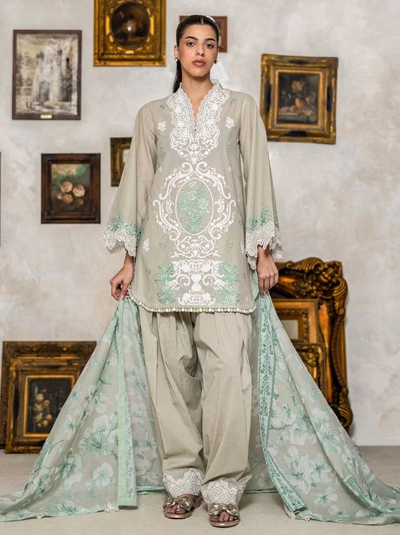 Freesia by Gul Ahmed Embroidered Lawn Collection 2026 (DN-62027)