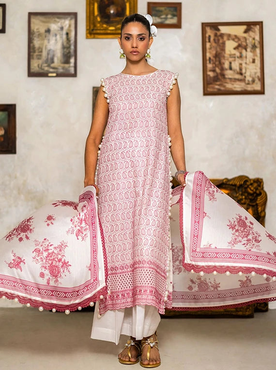 Freesia by Gul Ahmed Embroidered Lawn Collection 2026