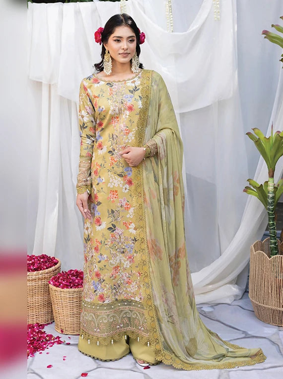 Freesia by Sanam Saeed Viscose Unstitched Collection'26 (D-02)