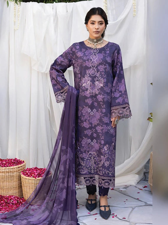 Freesia by Sanam Saeed Viscose Unstitched Collection'26 (D-06)