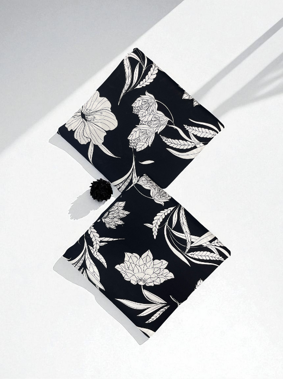 Frost Bloom Printed Linen Edit25 Vol-SH30 (SH30-01)