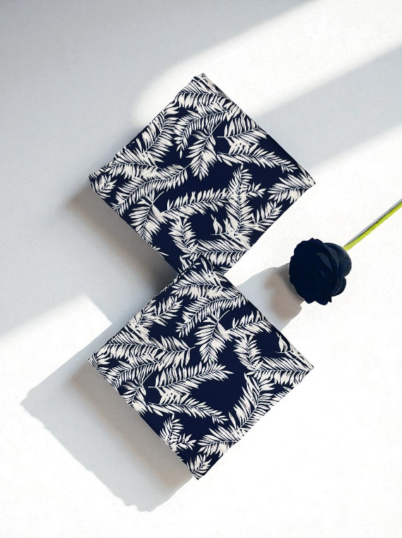 Frost Bloom Printed Linen Edit25 Vol-SH30 (SH30-03)