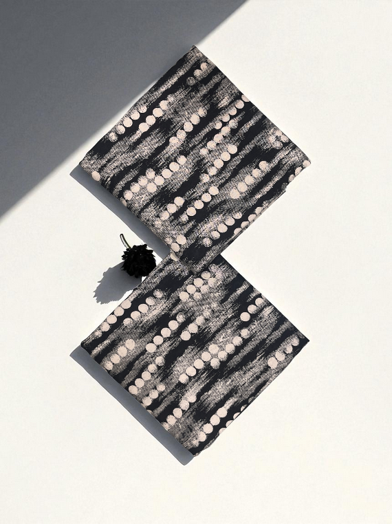 Frost Bloom Printed Linen Edit25 Vol-SH30 (SH30-08)