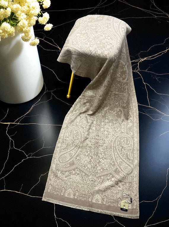 Frosted Charm Check Wool Staller Edit25 (25ST27-01)