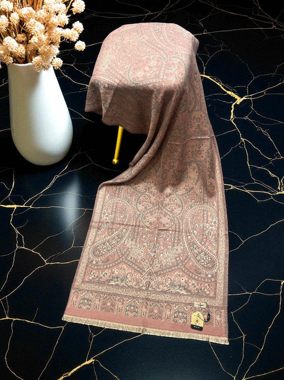 Frosted Charm Check Wool Staller Edit25 (25ST27-02)