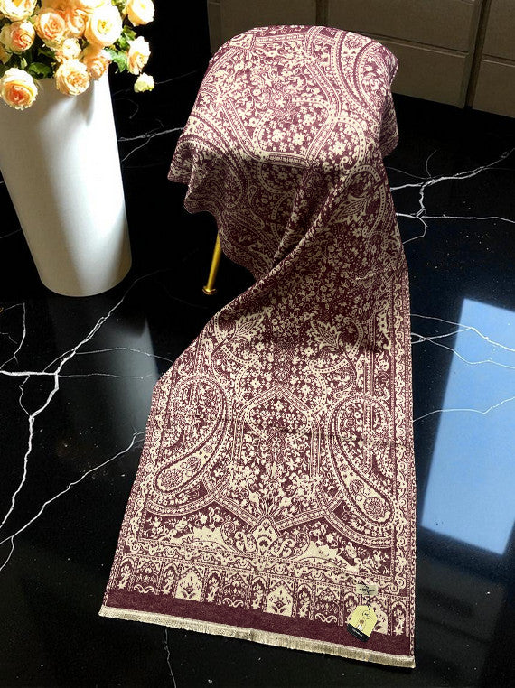 Frosted Charm Check Wool Staller Edit25 (25ST27-03)