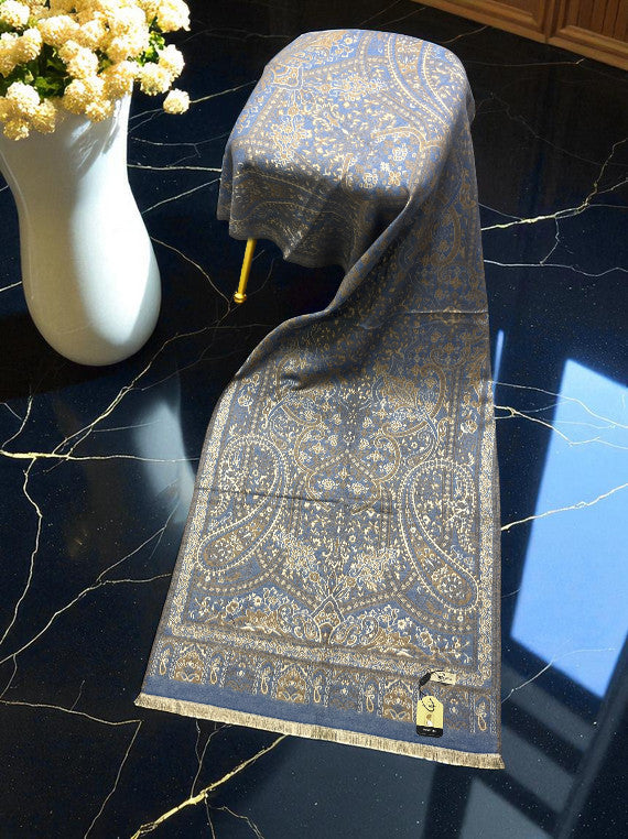 Frosted Charm Check Wool Staller Edit25 (25ST27-04)