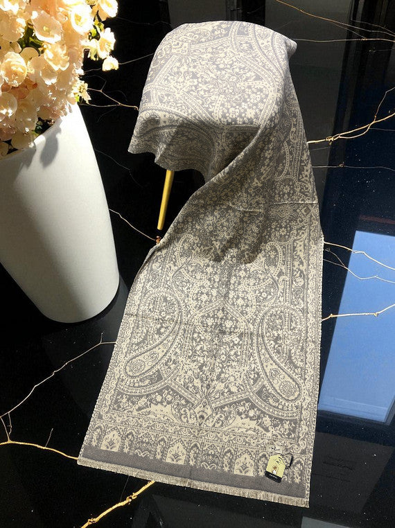 Frosted Charm Check Wool Staller Edit25 (25ST27-06)