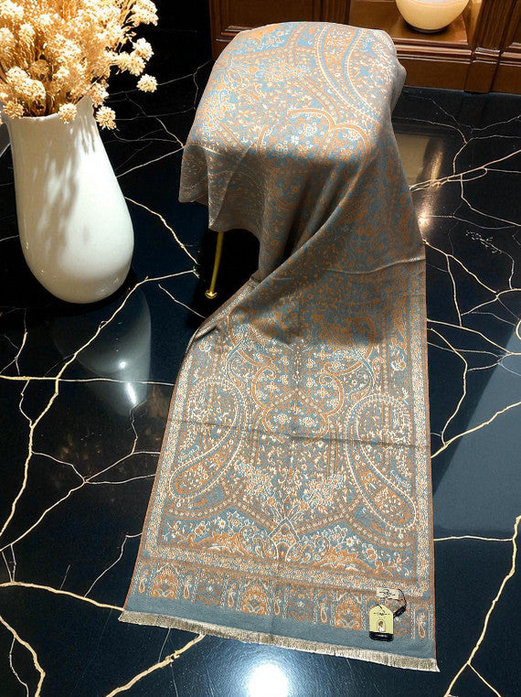 Frosted Charm Check Wool Staller Edit25 (25ST27-08)