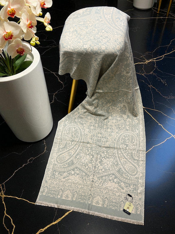 Frosted Charm Check Wool Staller Edit25 (25ST27-09)