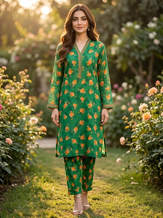 Full Print Lawn Edit 2026 Vol-FA56 (D-01)