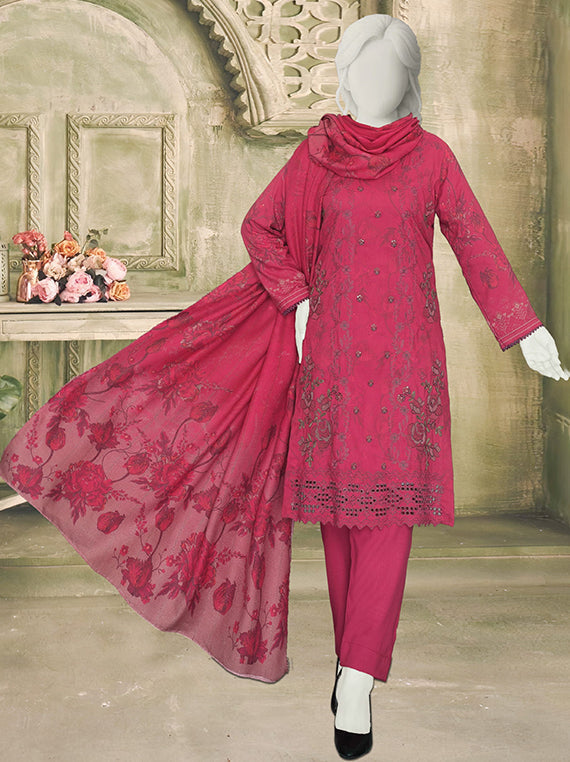 Funpara Embroidered Printed Winter Collection 2025 By ABC (D-04)